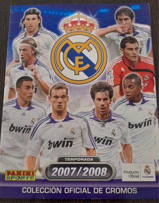 Álbum de Cromos Real Madrid 2007/2008 Panini
