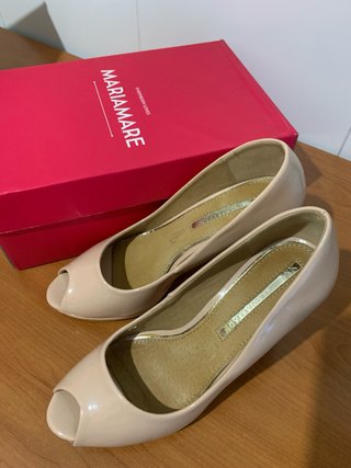 Zapatos de tacón Mariamare rosa palo
