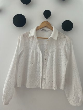 Blusa Blanca Corta