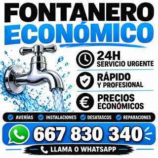 Fontanería 667 830 340