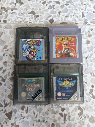 4 Juegos Game Boy / Game Boy Color