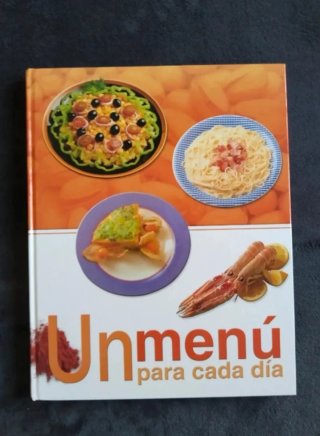 Libro de cocina "Un menú para cada día" (Rueda)