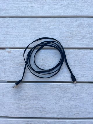 Cable Cargador iPhone Apple Negro