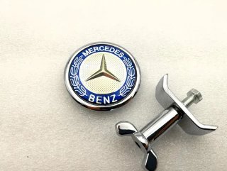 Emblema capó Mercedes Benz 45 mm