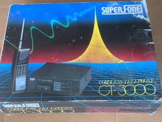 Telefono Cordless Vintage SuperFone CT-3000