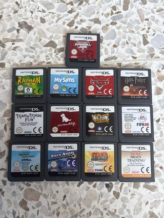 Lote de 12 Juegos para Nintendo DS