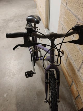 Bicicleta de Montaña Morada