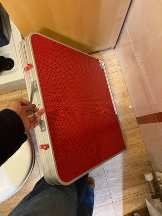 Mesa de Camping Portátil Tipo Maletín