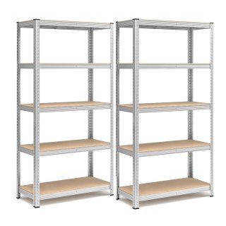 2x Estanterías Metálicas SONGMICS GLR040EZ02