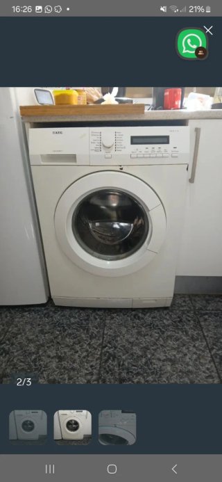 Lavadora AEG Lavamat Blanca