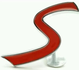 Emblema parrilla S Mini Cooper