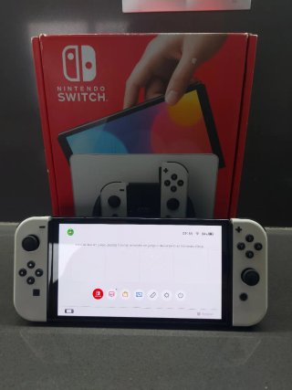 Nintendo Switch OLED Blanca