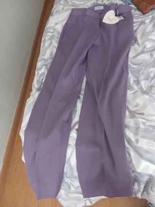 Pantalón largo mujer 45% lana