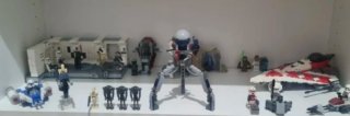 Lote LEGO Star Wars: Figuras y Vehículos