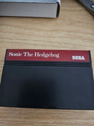 Sonic The Hedgehog Master System Cartucho SEGA