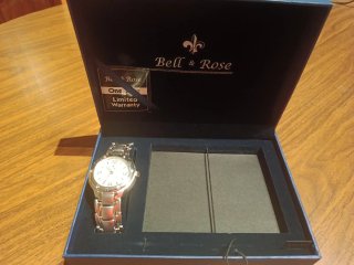 Reloj Bell & Rose Plateado