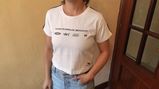 Camiseta Blanca ceñida