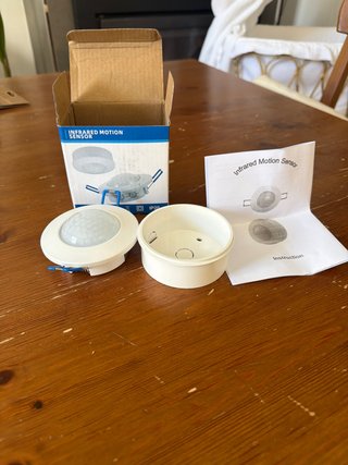 Detector de Movimiento Infrarrojo para Techo