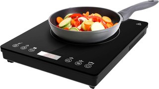 Placa de Inducción Portátil GM Cristal Negro
