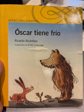Óscar tiene frío