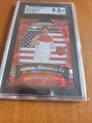 Carta NBA Lamelo Ball Global Prospects 9.5 rc