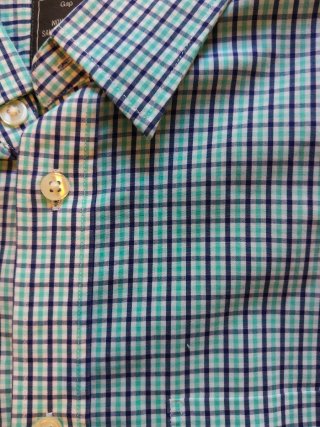 Camisa cuadros GAP. Talla L. Hombre