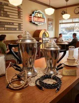 2 Caffettiere Elettriche Vintage