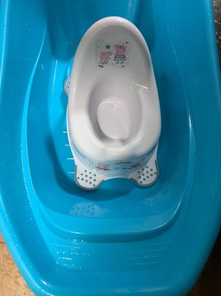 Bañera y orinal infantil Peppa Pig