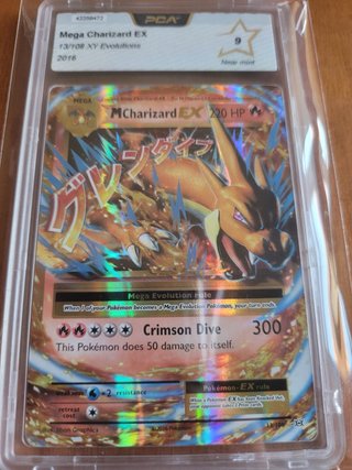 Carta Pokémon Mega Charizard EX 13/108