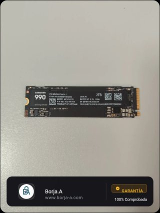 SSD Samsung 990 2TB NVMe M.2 Ref: 2024X