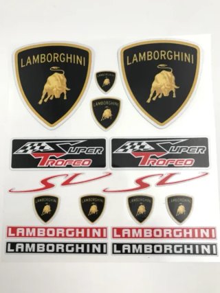 Juego de vinilos pegatinas Lamborghini