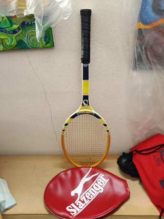 Raqueta de Tenis Slazenger Años 60-70