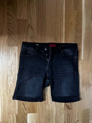Pantalón corto vaquero negro Jack & Jones