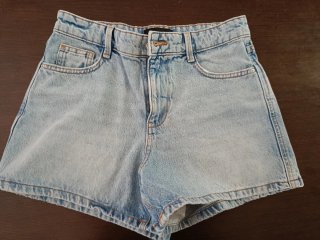 Pantalón corto vaquero mujer