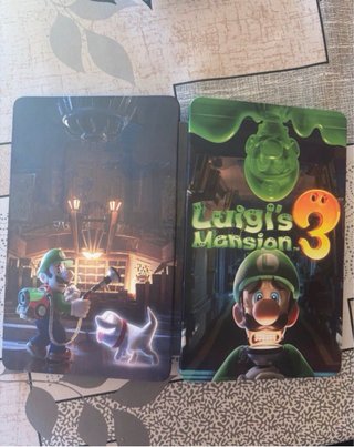 Steelbook di Super Mario 3D World e Luigi's Mansion 3