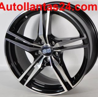 KIT 4 LLANTAS para Jaguar dakota black 18