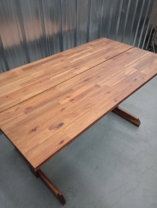 Mesa de madera 120x60 cm
