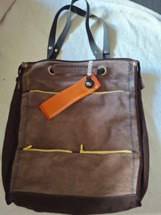 Bolso Mandarina Duck Marrón Multicolor