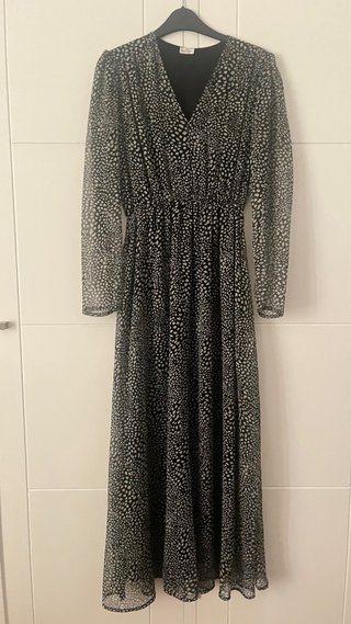 Vestido largo con forro. Rebel Queen. Talla S
