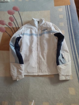 Anorak Reebok Blanco y Azul Talla M
