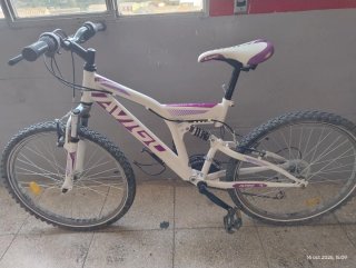 Bicicleta Avigo Flamingo 24 Viola/Bianco