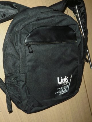 MOCHILA NEGRA UNISEX CLUB NAUTICO, A ESTRENAR