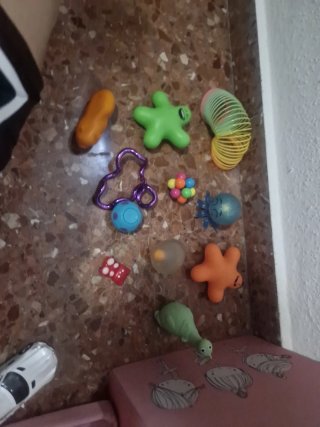 Lote de 10 Squishys y Juguetes Antiestrés