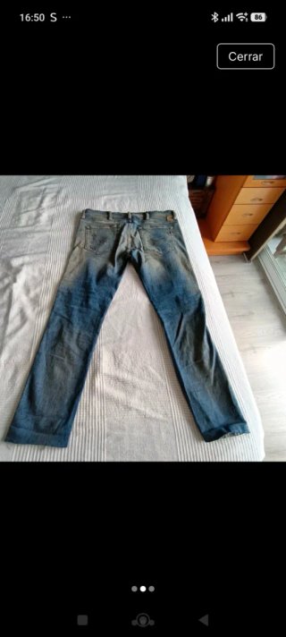 Pantalón Replay Azul Talla 40