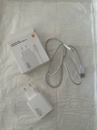 Cargador Xiaomi 45W HyperCharge + Cable