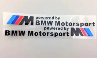 Vinilo BMW ///M negro motorsports