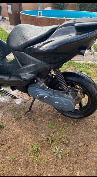Yamaha Aerox Scooter Negro