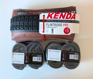 Cubierta Kenda Flintridge Pro 650B x 45c y 4 cámar