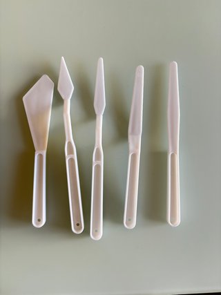 Set de 5 Espátulas de Pintura