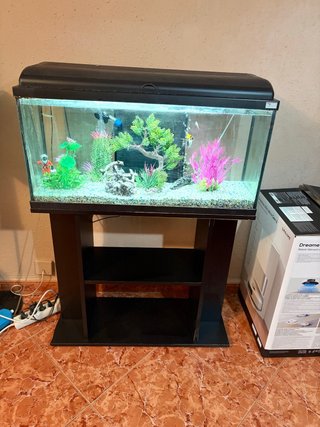 Pecera 100L con mueble
